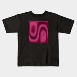 Wave lines Kids T-Shirt